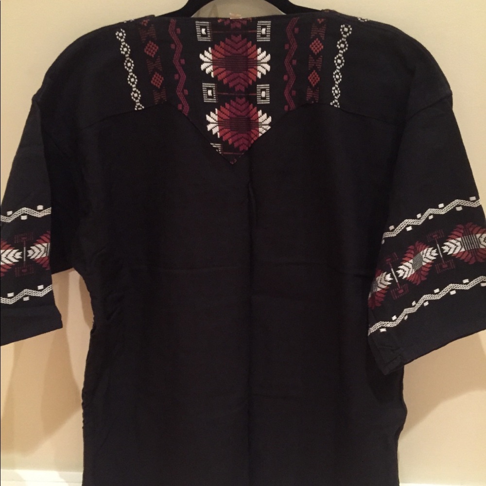 Authentic Mexican Embroided Tunic - Picture 5 of 5